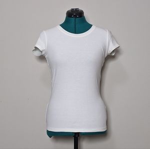 Banana Republic White Cotton T Shirt